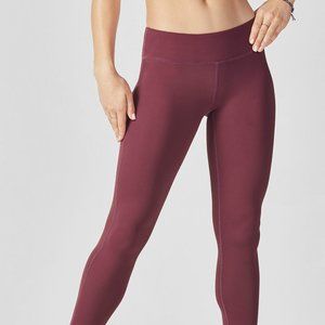 Maroon Fabletics Pureluxe Yoga pants